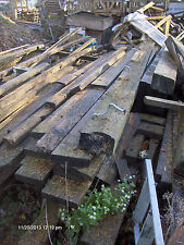 Pine reclaimed floor joists