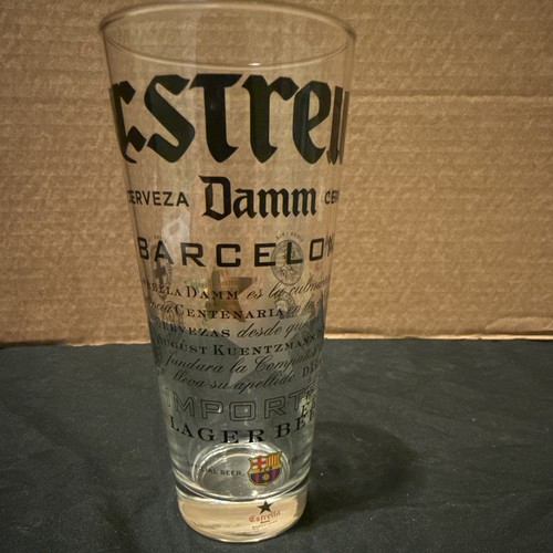 Rare vintage estrella damm - damm, fc