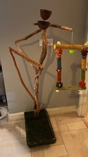 Parrot Play Tree Stand Hand Made