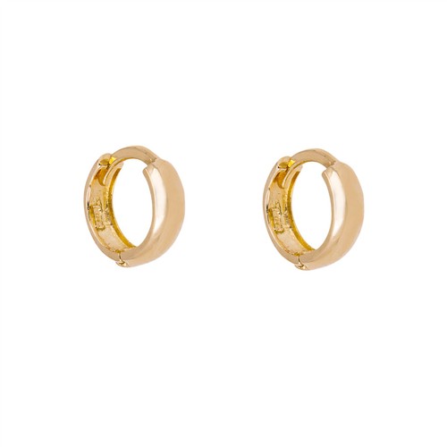 9ct gold huggie - gold,