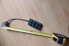 Scart Plug to 3 way Scart Socket  Splitter - Lead Cable 0.3m approx