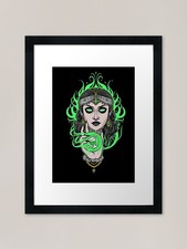 Absinthe Fortune Teller Framed