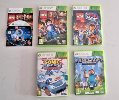 Xbox 360 family game bundle - family, x5