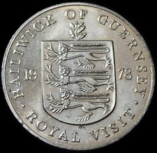 Guernsey 25 Pence 1978