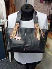 Radley London Large Leather Tote Shoulder Bag Handbag Black