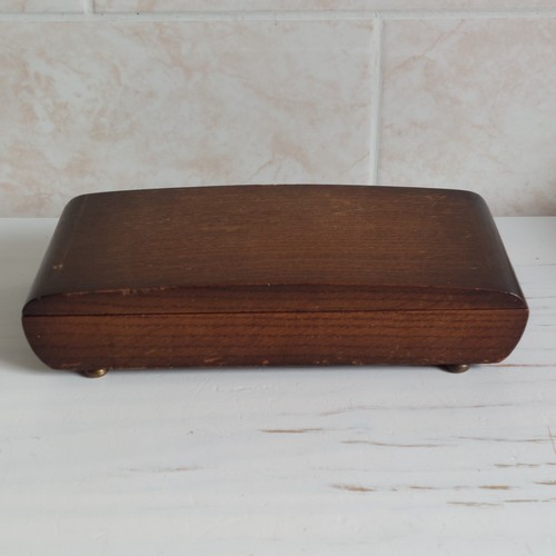 Vintage wood trinket box - wood,