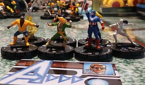 Heroclix all carded - heroclix,