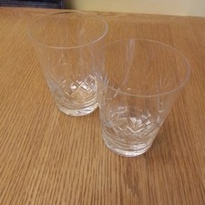 2 Edinburgh Crystal Whisky