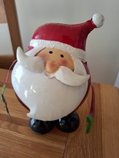 Metal Wobbling Santa Claus