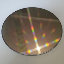8" Decorative Silicon Wafer – Mirror Finish | Semiconductor Collector Display