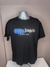 palm angles Spray blue tee shirt New York men’s size large