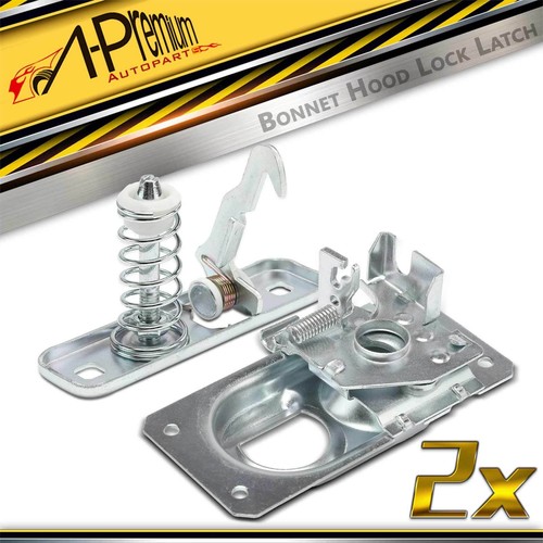Premium bonnet hood latch - 2x,