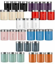 3 Piece Canister Set Tea