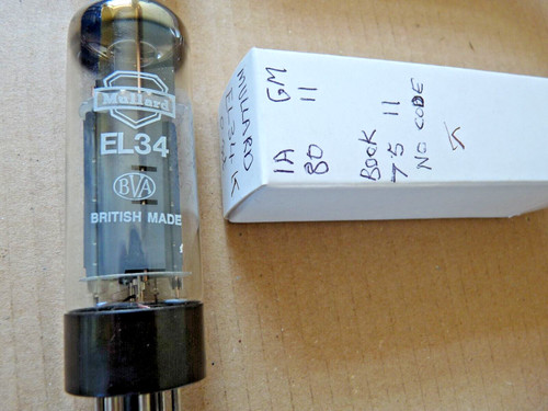 El34 6ca7 mullard - , o