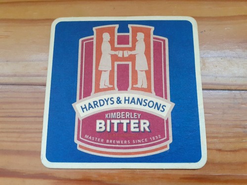 Hardy hansons beer mat cat - hardy, uk