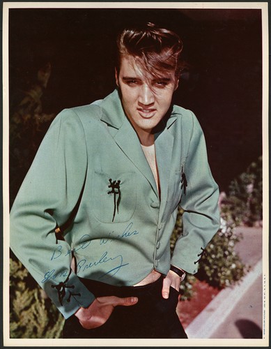 Elvis presley signed - presley,