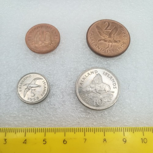 Falkland islands coins - falkland,