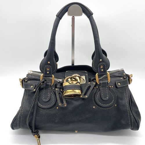 Chloe paddington black leather - chloe,
