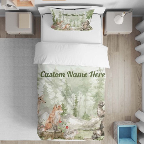 Personalised woodland animals - woodland,