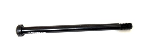 Alloy bike rear thru - rear, axle