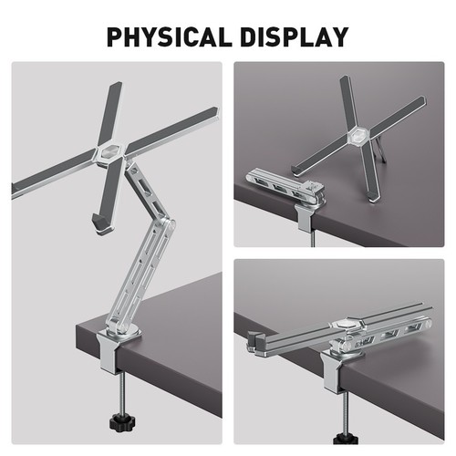Aluminium laptop stand desk - laptop,