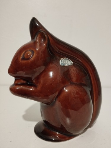 Brown glazed ceramic - glazed,