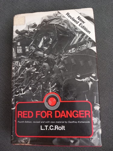 Red for danger hardback book - for,