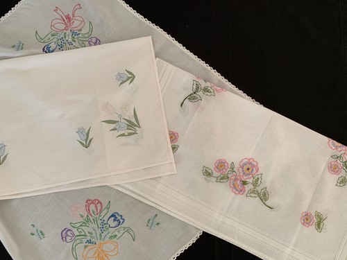 Embroidered white small - 3, x