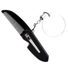 Foldable Comb Keychain With