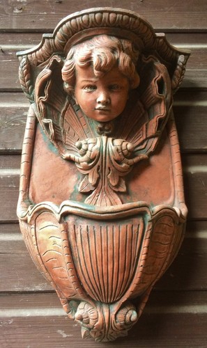 Cherub wall plaque decorative