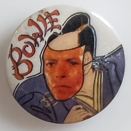 Vintage david bowie pin - vintage, badge