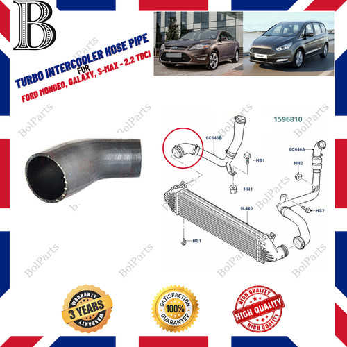 Turbo intercooler hose - turbo, pipe