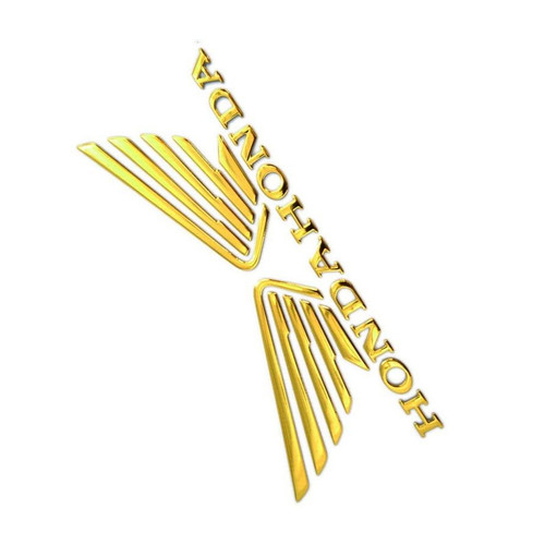 70x60mm gold wings - wings, set