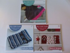 3 X BIG & LITTLE CROCHET BOOKS
