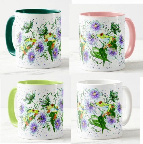 Frog flowers passion flower - in,
