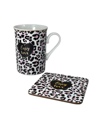 Popular cup and coaster - and,