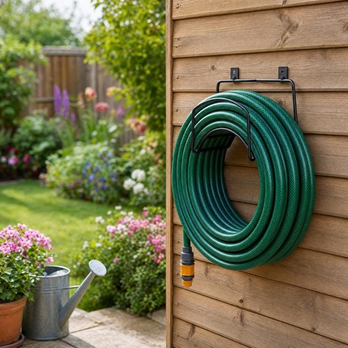 Garden hose holder wall - holder,
