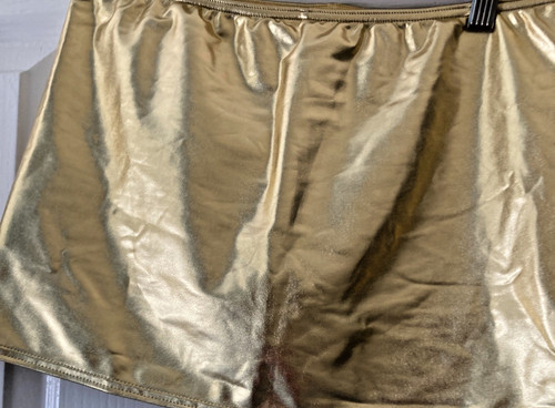 Starlite gold metallic skirted - gold,