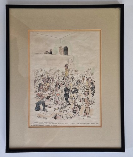 Bateman framed hand - m,