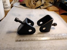 Triumph Tr4 To Tr6  Early Type Lower Fulcrum Brackets x 2 Original Parts