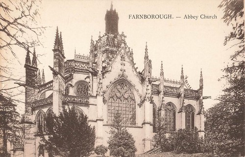 Vintage farnborough abbey - vintage,