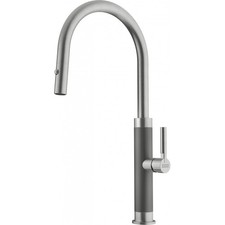 Franke MMX-PD-304 Mythos 18.3" Single Handle Pull-Down Spray Faucet in Stainless