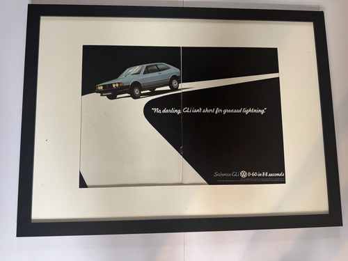 Original framed vintage mk1 - framed,