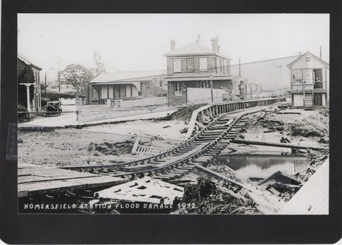 Homersfield railway station - railway,