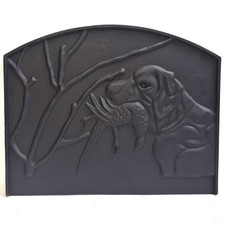 Hunting Dog Cast Iron Fire