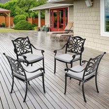 2/4x Cast Aluminum Patio