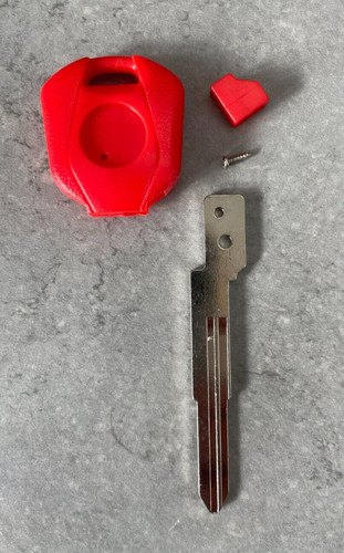 Red blank key - key, blade