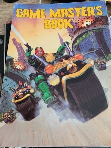 Game master book judge - game, dredd