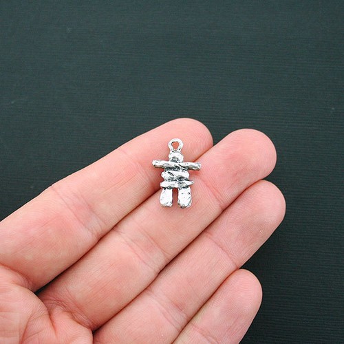 Inukshuk charms antique - inukshuk,