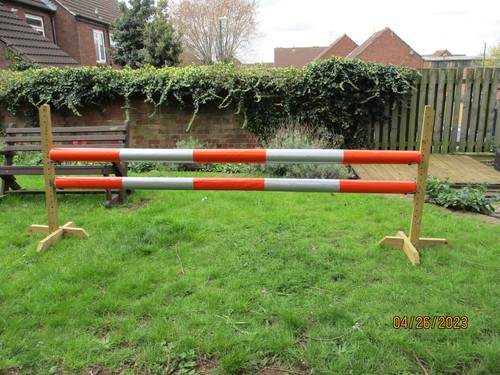 Equestrian horse jump pole - horse,